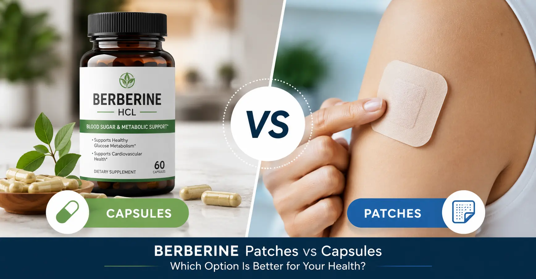 Berberine Patches vs Capsules: Which Option Is Better?