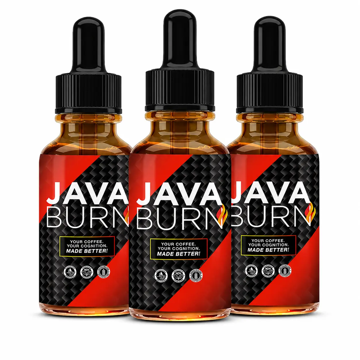 Java Burn coffee-based metabolism support supplement with product packaging